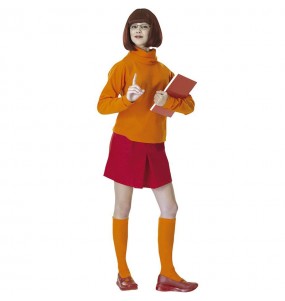 Costume Velma Dinkley de Scooby-Doo. femme