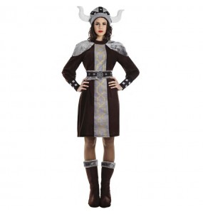 Déguisement Viking sauvage femme