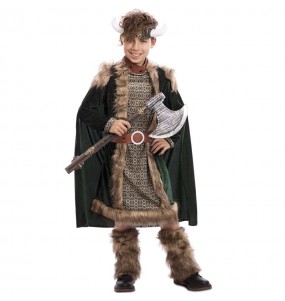 EURO CARNAVALES Déguisement Viking - Fille - 10/12 ans (140 à 152 cm) pas  cher 