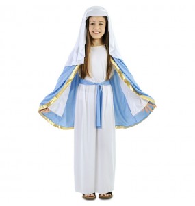 Costume Vierge Marie au portail de Bethléem fille