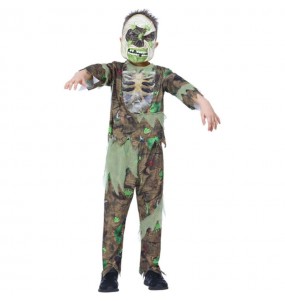 Costume Zombie avec insectes garçon