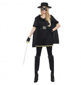 Déguisement Zorro masqué femme