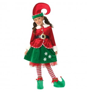 Costume Elfe de luxe fille