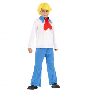 Costume Fred Jones de Scooby-Doo garçon