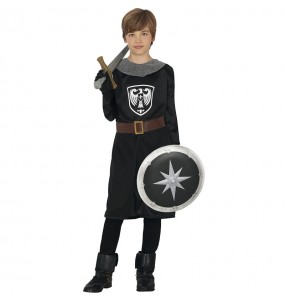 Costume Guerrier médiéval sombre garçon