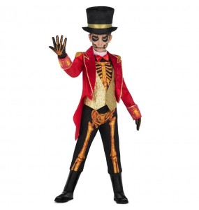 Costume Sinistre maître de piste garçon