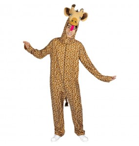 Costume adulte Girafe au zoo