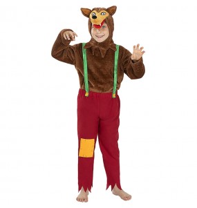 Costume pour garçons et filles de Loup de l'histoire du Petit Chaperon Rouge