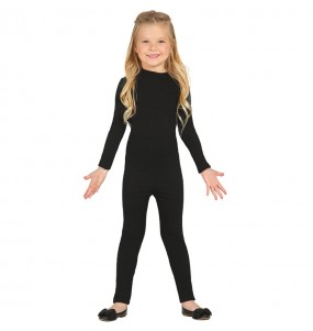 Déguisement Justeaucorps Noir Spandex Enfant