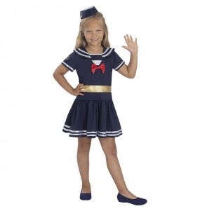 Costume Marine de la Seconde Guerre mondiale fille