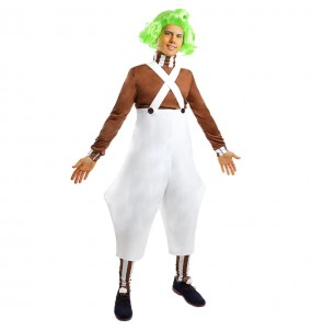 Costume adulte Oompa-Loompa de La chocolaterie