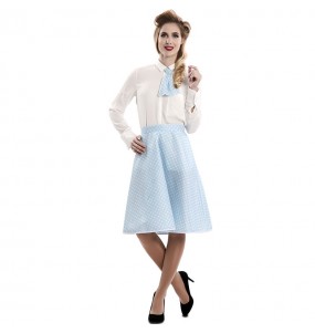 Déguisement Pin Up bleu pour femme