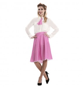 Déguisement Pin Up rose pour femme