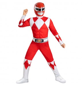 Déguisement Power Ranger Rouge pour garçon