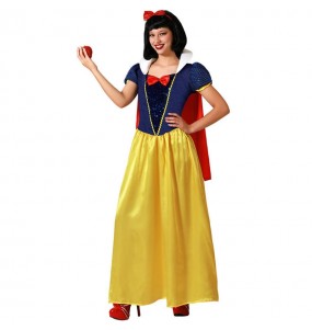 Déguisement Princesse conte de fées Blanche-Neige femme