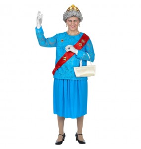 Costume pour homme Reine d'Angleterre