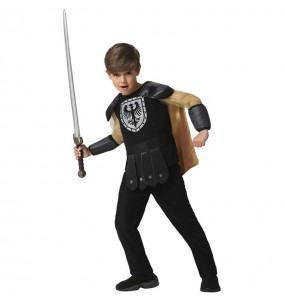 Costume Roi médiéval avec cape garçon
