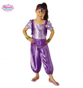 Déguisement Shimmer and Shine Violet pour fille