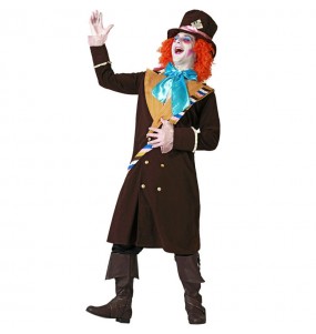 Costume pour homme Chapelier fou marron