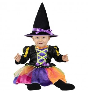 Costume Sorcière magique bébé