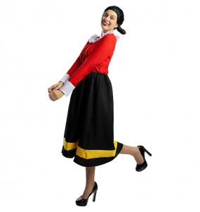 Déguisement Olive de Popeye femme