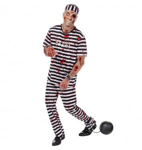 Costume Prisonnier zombie homme