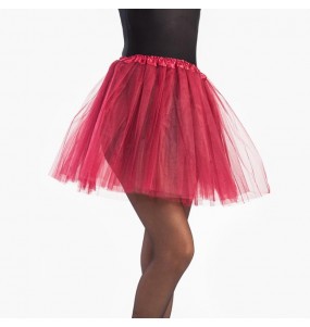 Jupe tutu Grenat femme