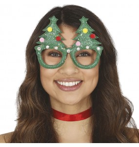 Lunettes de l'arbre de Noël