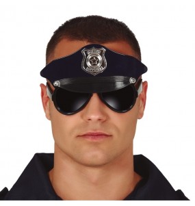 Lunettes avec casquette Policier