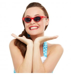Lunettes Grease rouges