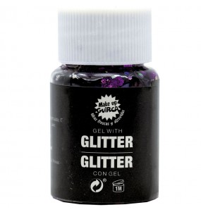 Gel à paillettes violettes pour compléter vos costumes térrifiants