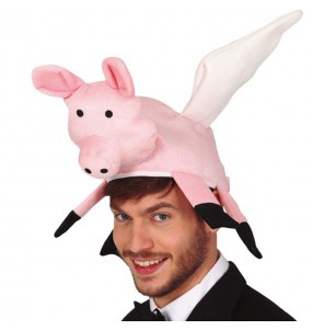 Bonnet de cochon ailé