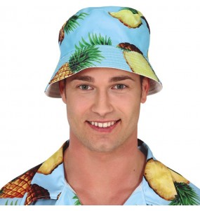 Chapeau hawaïen avec ananas pour compléter vos costumes