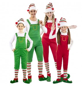 Déguisements Elfes du Père Noël pour groupe