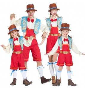 Groupe Pinocchio marionnettes