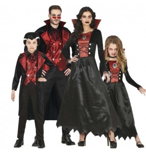 Déguisements Vampires des ténèbres pour groupe