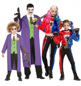 Groupe Joker et Harley Quinn Suicide Squad