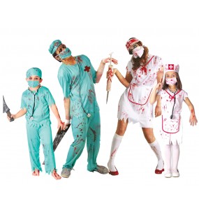 Groupe Chirurgiens et Infirmières Zombies