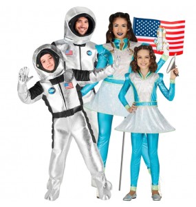 Costumes Astronautes extraterrestres pour groupes et familles