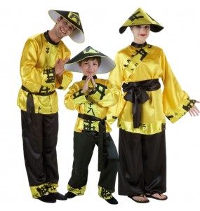 Costumes Chinois élégants pour groupes et familles