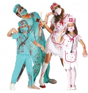 Groupe Chirurgiens et Infirmières Zombies