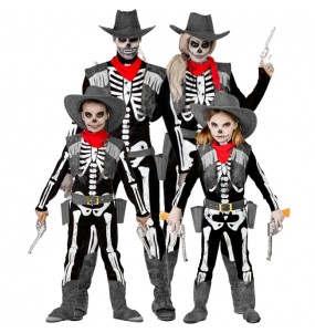 Groupe Squelettes Cowboy