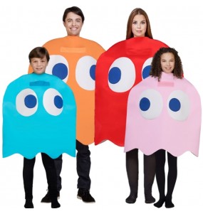 Déguisements Fantômes Pac-Man pour groupe