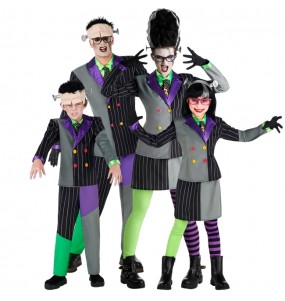 Costumes Frankenstein Zombies pour groupes et familles