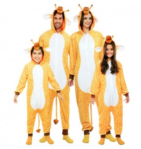 Déguisements Kigurumi Girafes africaines pour groupe