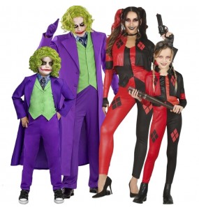 Déguisements Joker dans The Dark Knight pour groupe