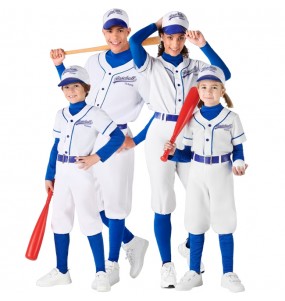 Costumes Joueurs de baseball pour groupes et familles