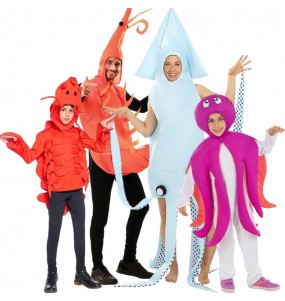 Déguisements Fruits de mer pour groupe