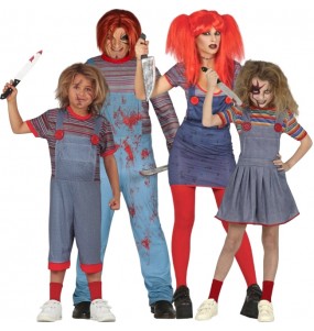 Déguisements Poupées tueuses Chucky pour groupe