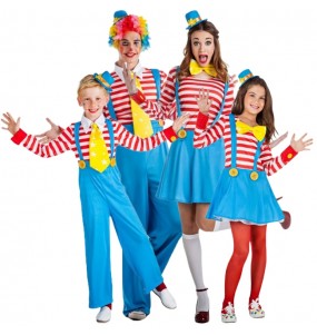 Groupe Clowns avec bretelles